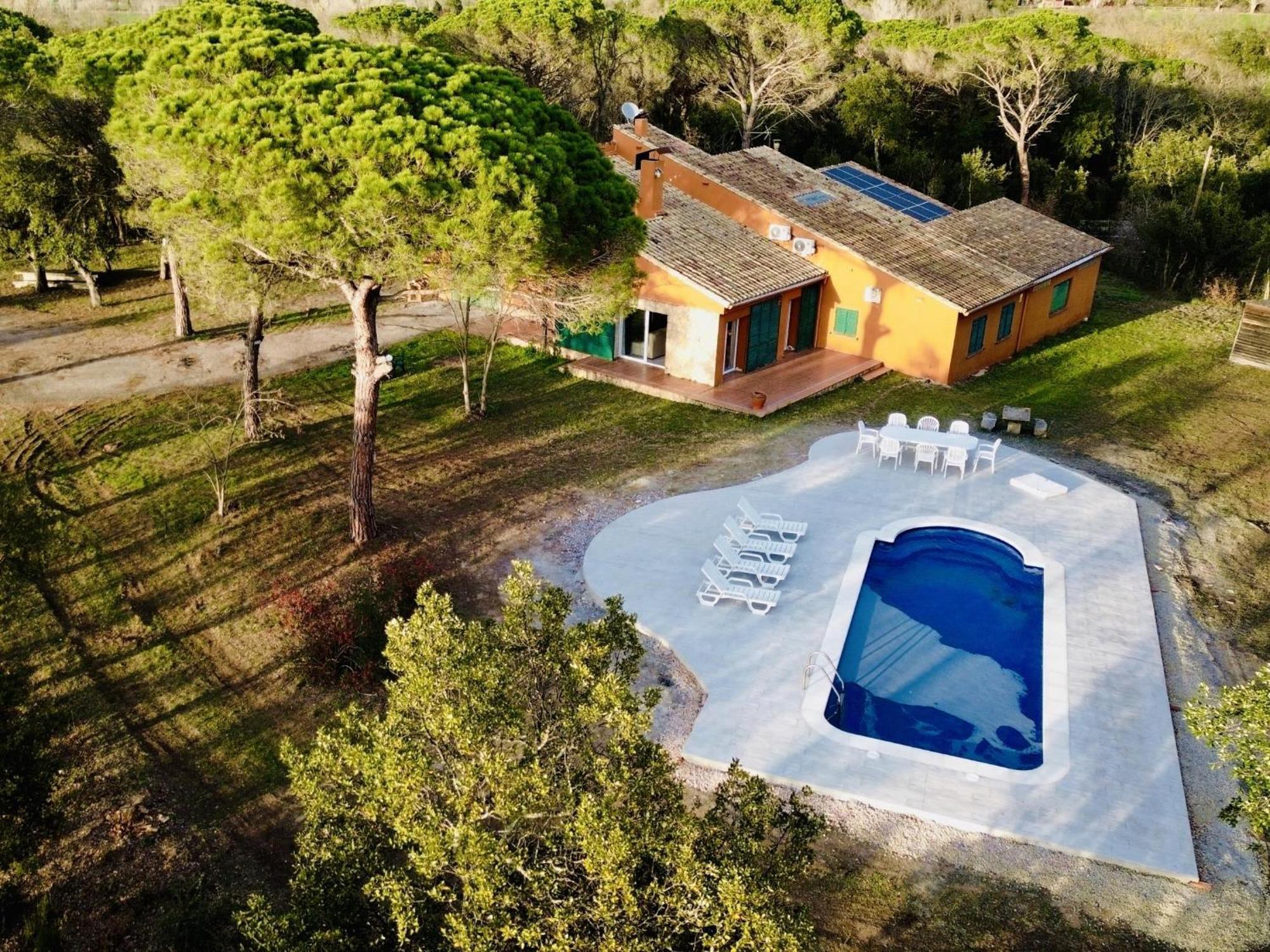 Pins Costabravasi Villa Llagostera Bagian luar foto