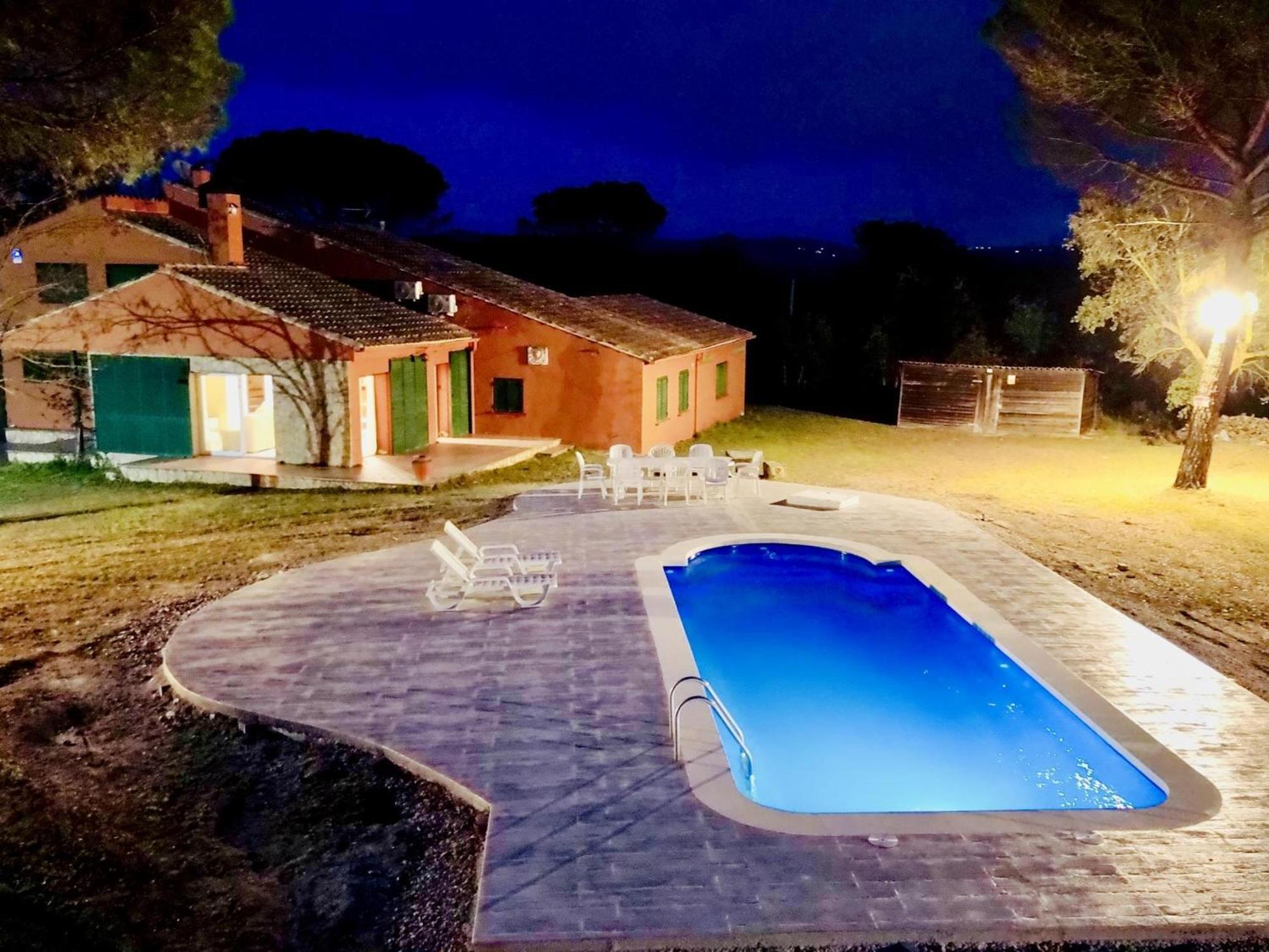 Pins Costabravasi Villa Llagostera Bagian luar foto