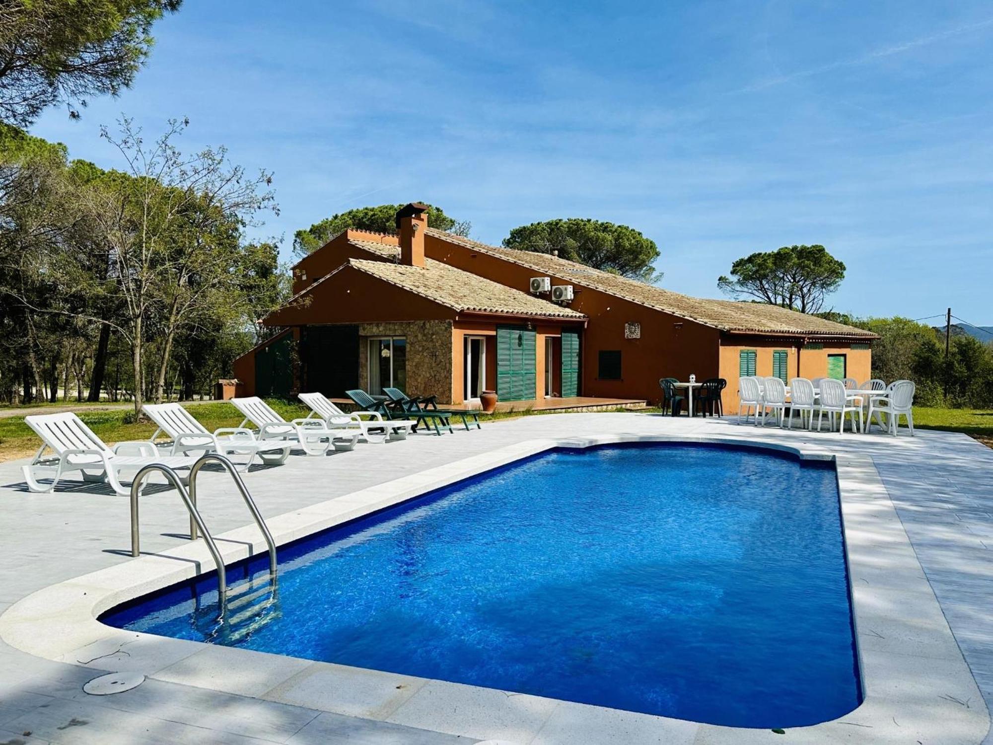 Pins Costabravasi Villa Llagostera Bagian luar foto